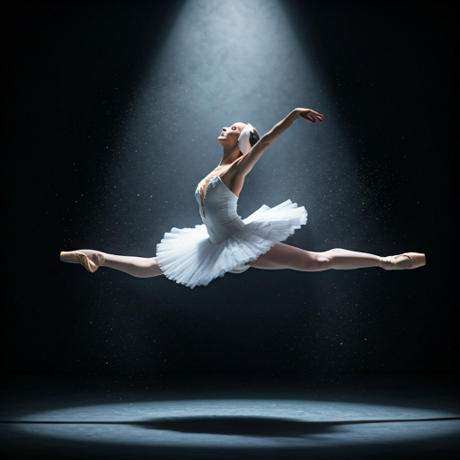 Ballerina på scenen